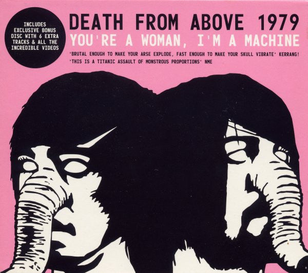 Death From Above 1979 : You're A Woman, I'm A Machine (CD, Album + CD, Enh + Ltd)