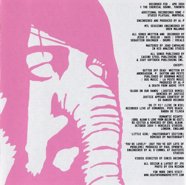 Death From Above 1979 : You're A Woman, I'm A Machine (CD, Album + CD, Enh + Ltd)