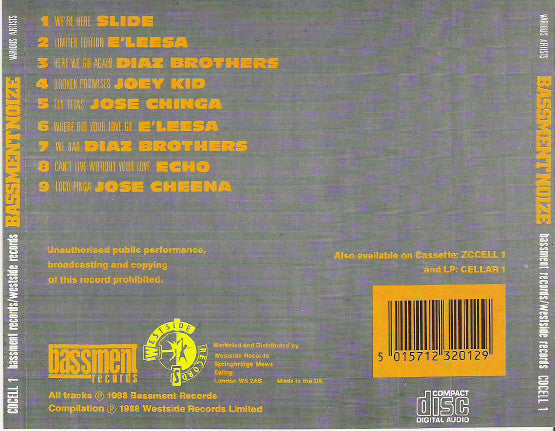 Various : Bassment Noize (CD, Comp)
