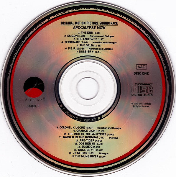 Carmine Coppola & Francis Ford Coppola : Apocalypse Now (Original Motion Picture Soundtrack) (2xCD, Album, RE)
