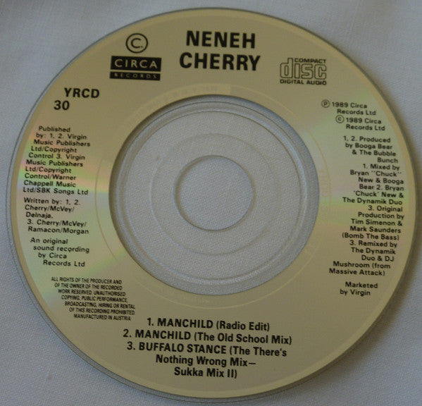 Neneh Cherry : Manchild (CD, Mini, Single)