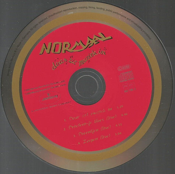 Normaal : Doar Zit Muziek In (CD, Maxi)