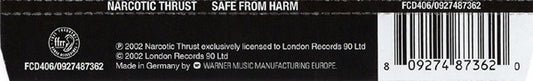 Narcotic Thrust : Safe From Harm (CD, Single, Enh)