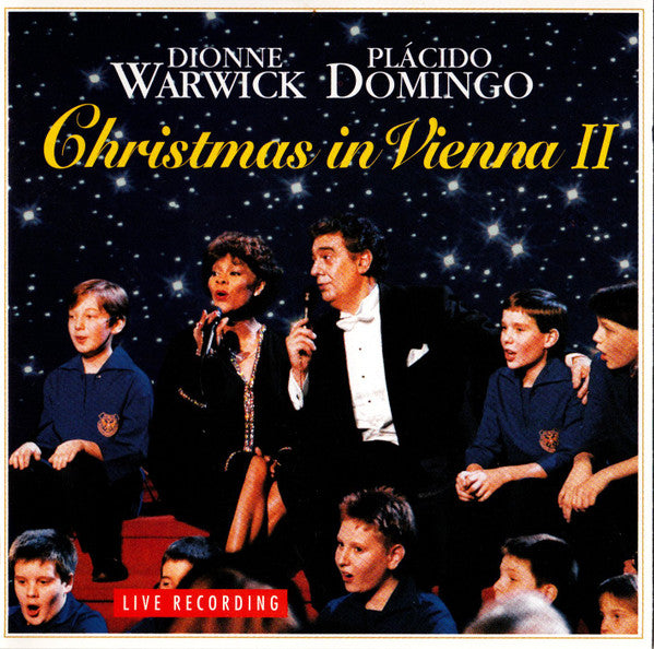 Placido Domingo - Dionne Warwick - Mozart-Sängerknaben - Vjekoslav Sutej - Wiener Symphoniker : Christmas In Vienna II (CD, Album, SBM)