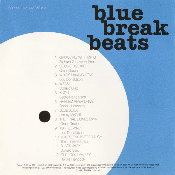 Various : Blue Break Beats (CD, Comp)