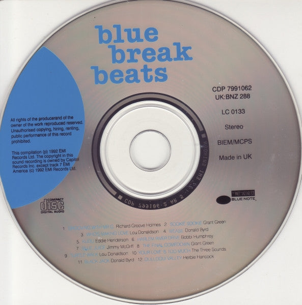Various : Blue Break Beats (CD, Comp)