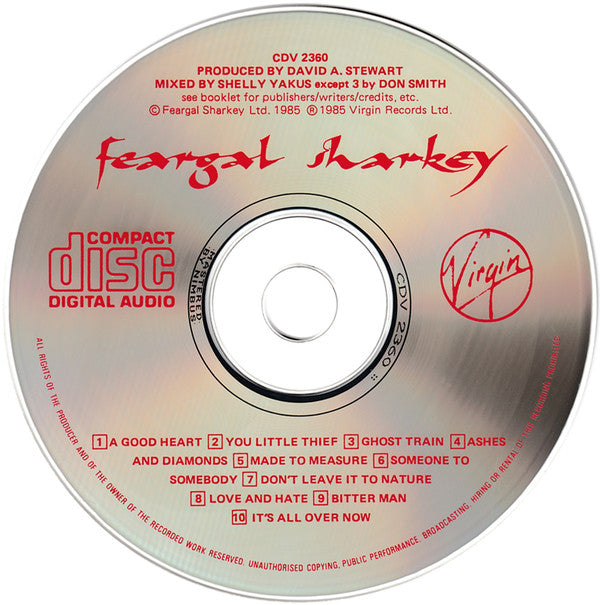 Feargal Sharkey : Feargal Sharkey (CD, Album)