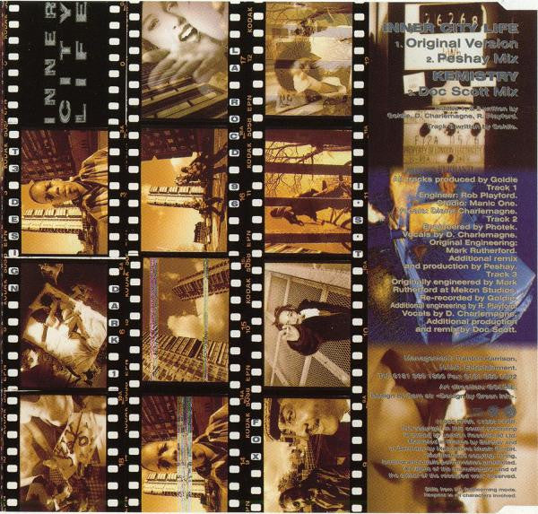 Goldie : Inner City Life (CD, Single)
