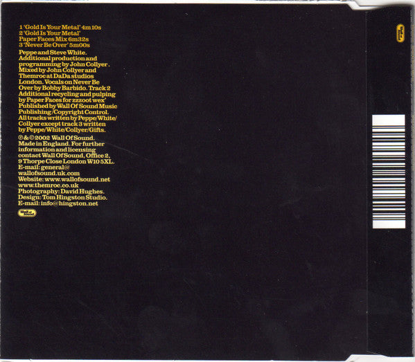 Themroc : Gold Is Your Metal (CD, Single)