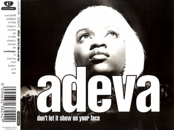 Adeva : Don't Let It Show On Your Face (CD, Single)