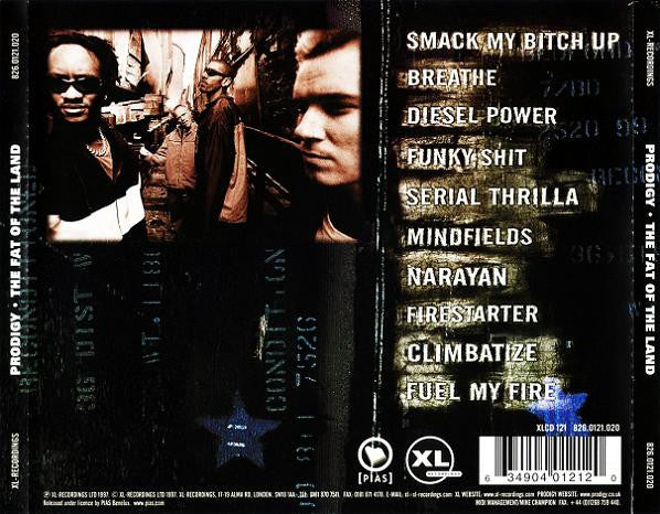 The Prodigy : The Fat Of The Land (CD, Album, RP)