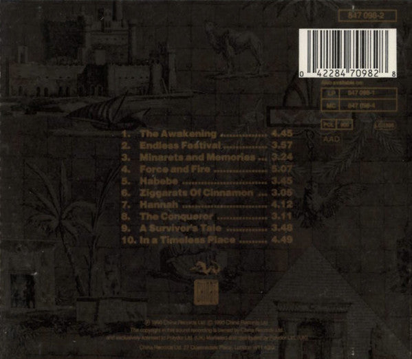 Anne Dudley And Jaz Coleman : Songs From The Victorious City (CD, Album)