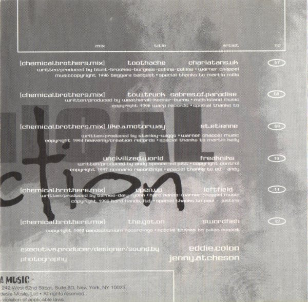 Various : Chemical Reaction (CD, Comp, Mixed)