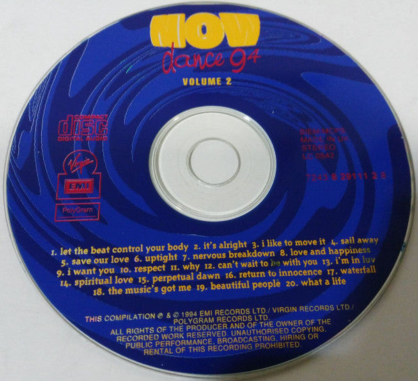 Various : Now Dance 94 Volume 2 (CD, Comp)