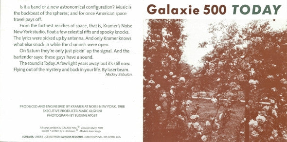Galaxie 500 : Today (CD, Album)