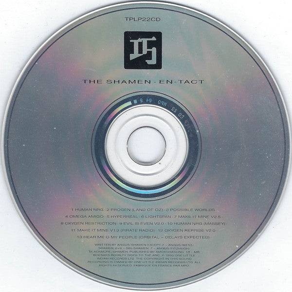 The Shamen : En-Tact (CD, Album)