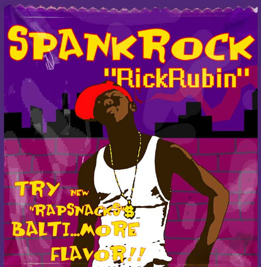 Spank Rock : Rick Rubin (CD, Single)