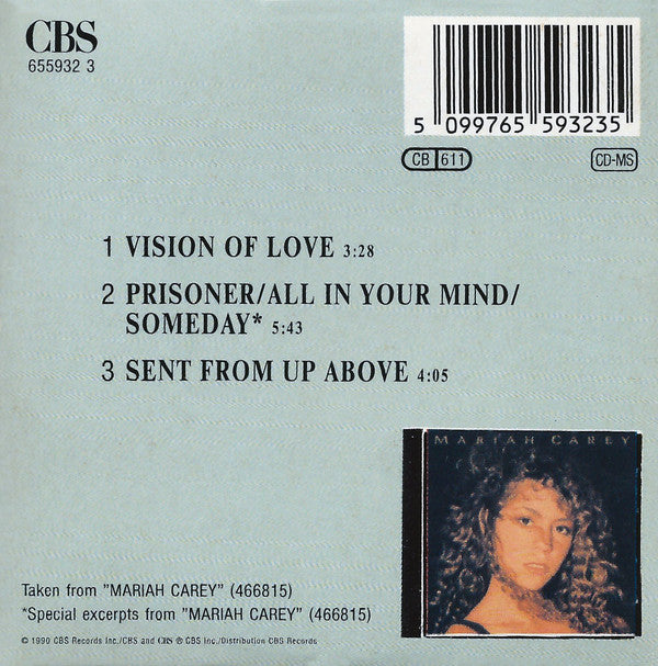 Mariah Carey : Vision Of Love (CD, Mini, Maxi)