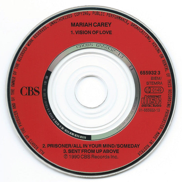 Mariah Carey : Vision Of Love (CD, Mini, Maxi)