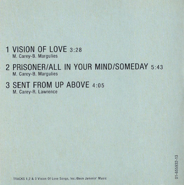 Mariah Carey : Vision Of Love (CD, Mini, Maxi)