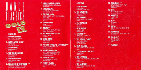 Various : Dance Classics Gold IV (2xCD, Comp, Dou)