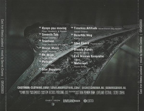 Secret Cinema : Cast Iron Meets Loveland (CD, Comp, Ltd, Mixed)