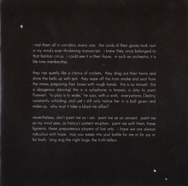 Sarah Slean : Night Bugs (CD, Album)